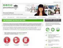 Tablet Screenshot of plancontinuum.com
